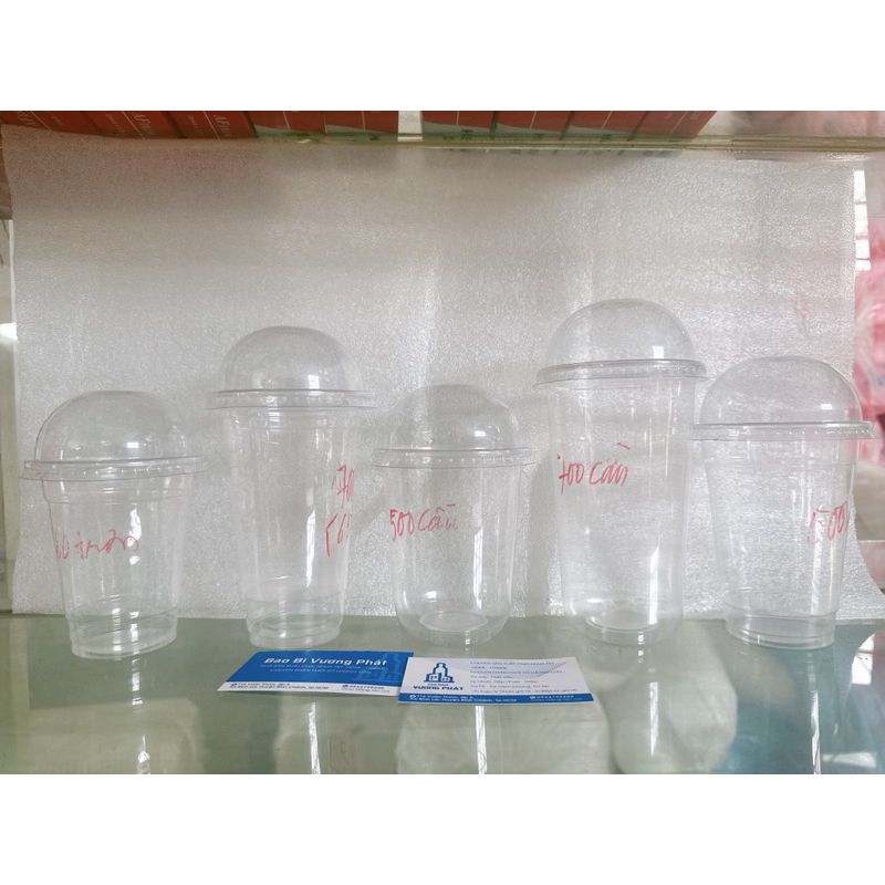 50 ly trà sữa + nắp cầu , 500ml