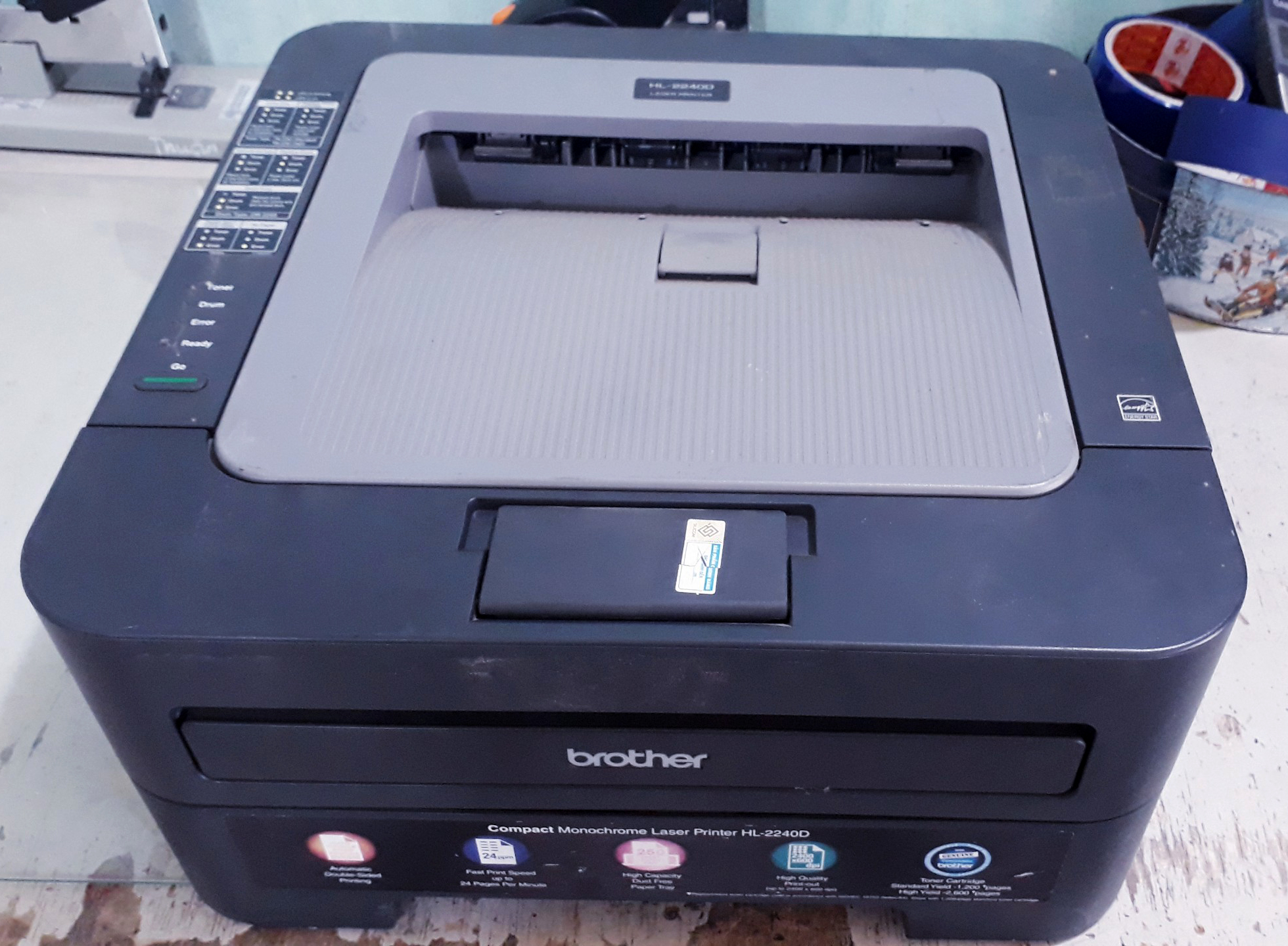máy in 2 mặt tự động brother 2240d đã qua sử dụng