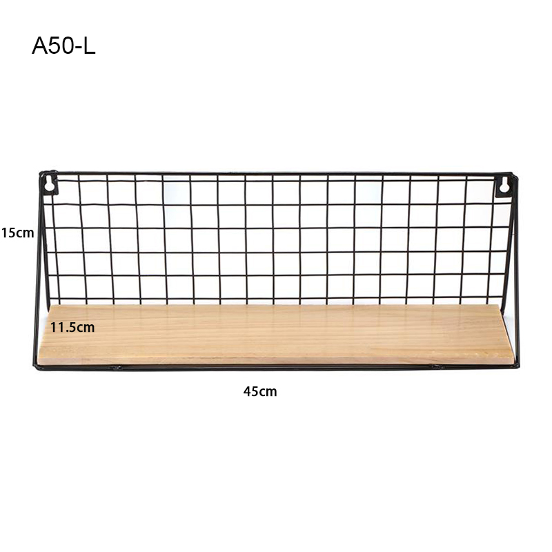 Wall Shelf Rack Modern Simple Style Kitchen Bathroom Office Wall