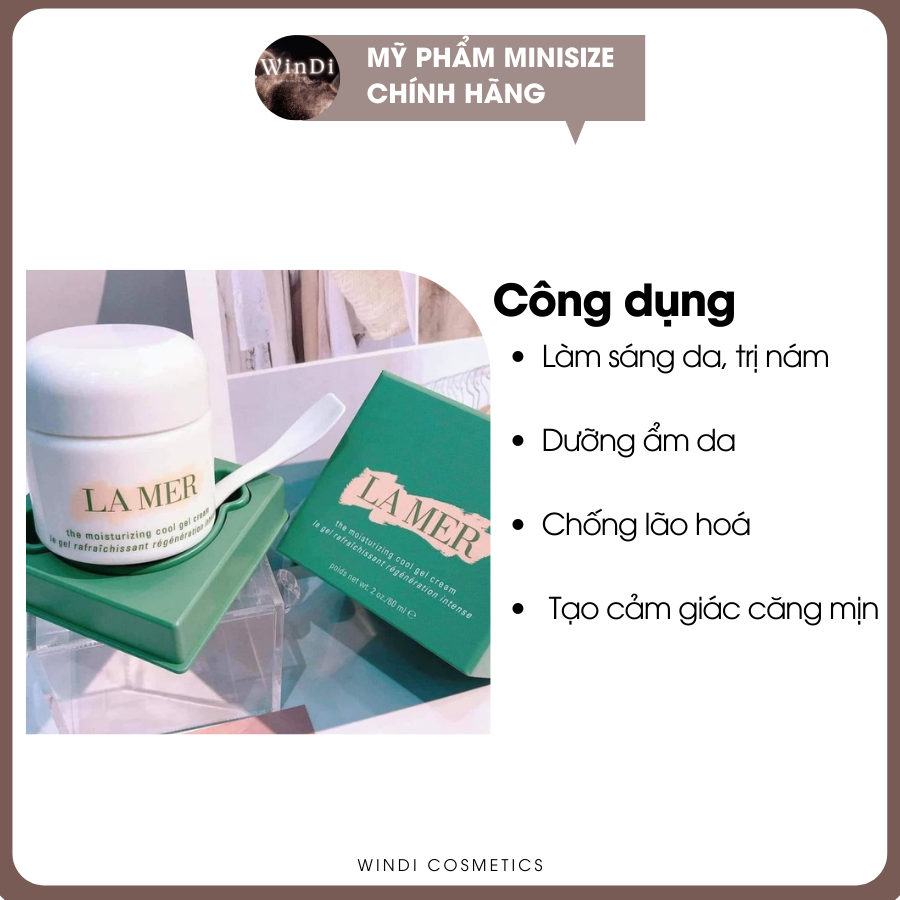 Kem dưỡng La Mer The Moisturizing Soft Cream 3.5g