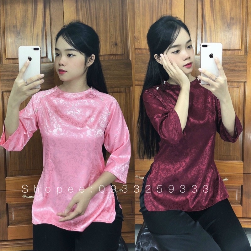 Đồ Lam Đi Chùa# Cổ Thuyền Nút Ngọc Gấm