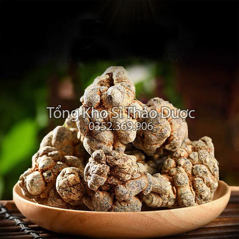 Củ tam thất bắc 100g (Hàng loại 1, 5 củ/lạng, khô, sạch)