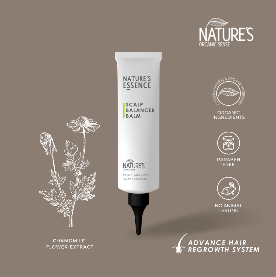 Nature 's Organic Sense Essence Scalp Balancer Balm ( 150 ml ) Lazada
