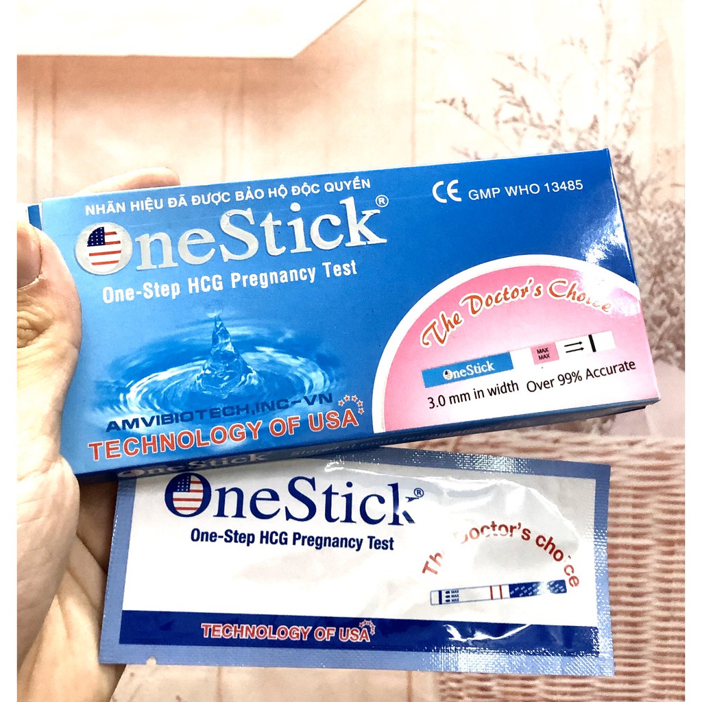 Que Thử thai OneStick - Phát hiện thai sớm