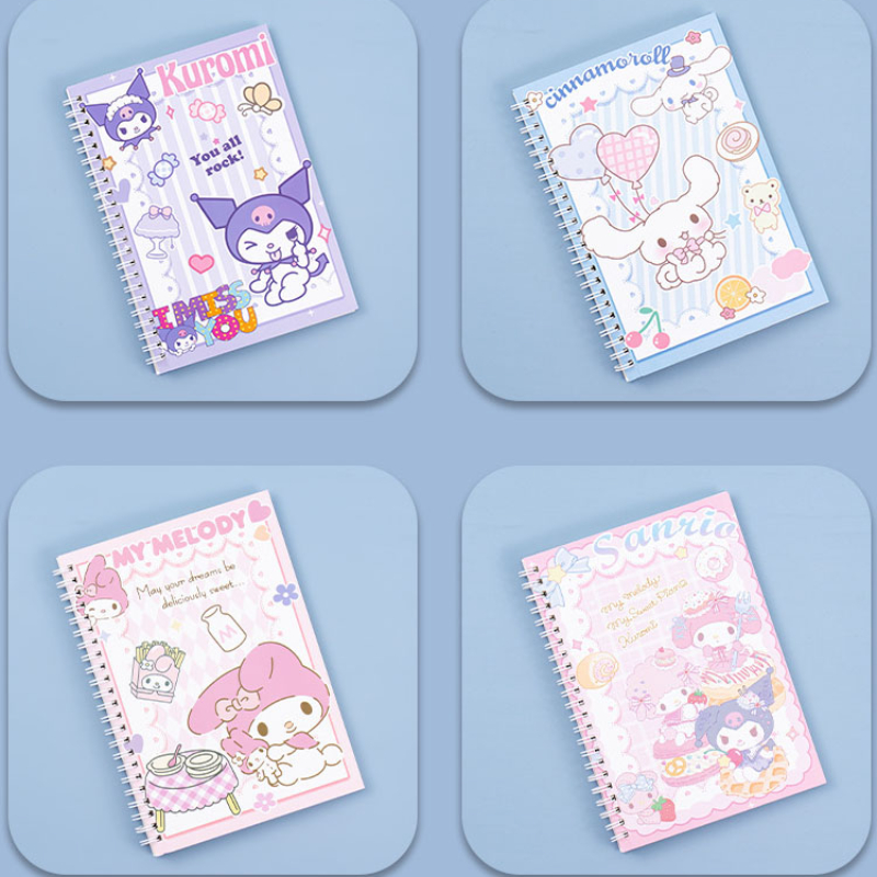 Kawaii%20Sanrio%20Kuromi%20Coil%20Notebook%20A5%20Notebook%20Exercise%20Book%20Girls%20Cute%20Stationery%20Cinnamoroll%20Learning%20Stationery%20Notepad%20Diary%20-%20Image%207