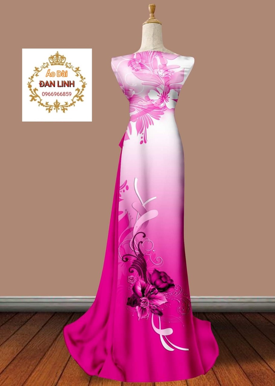 Mẫu áo dài in 3D được khách hàng yêu thích – Áo Dài Đan Linh