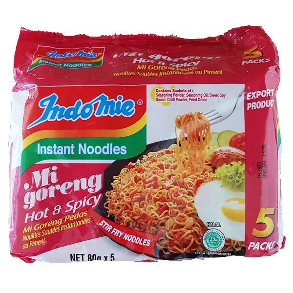 Indomie Microwave Hot & Spicy Ramen 400 g / Big lid / Cup Ramen / Jin ...