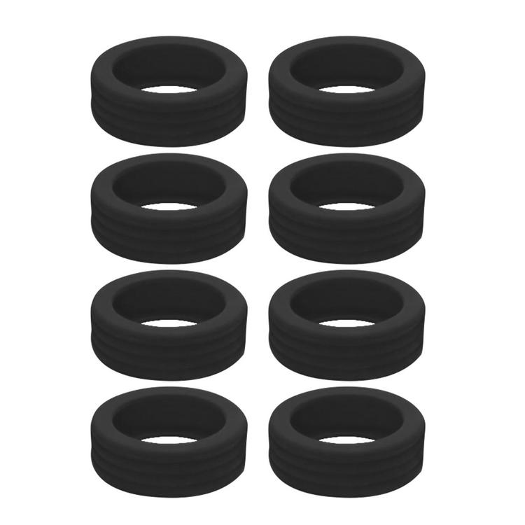 Luggage Wheels Protector 8 Pcs Silicone Luggage Accessories Reduce
