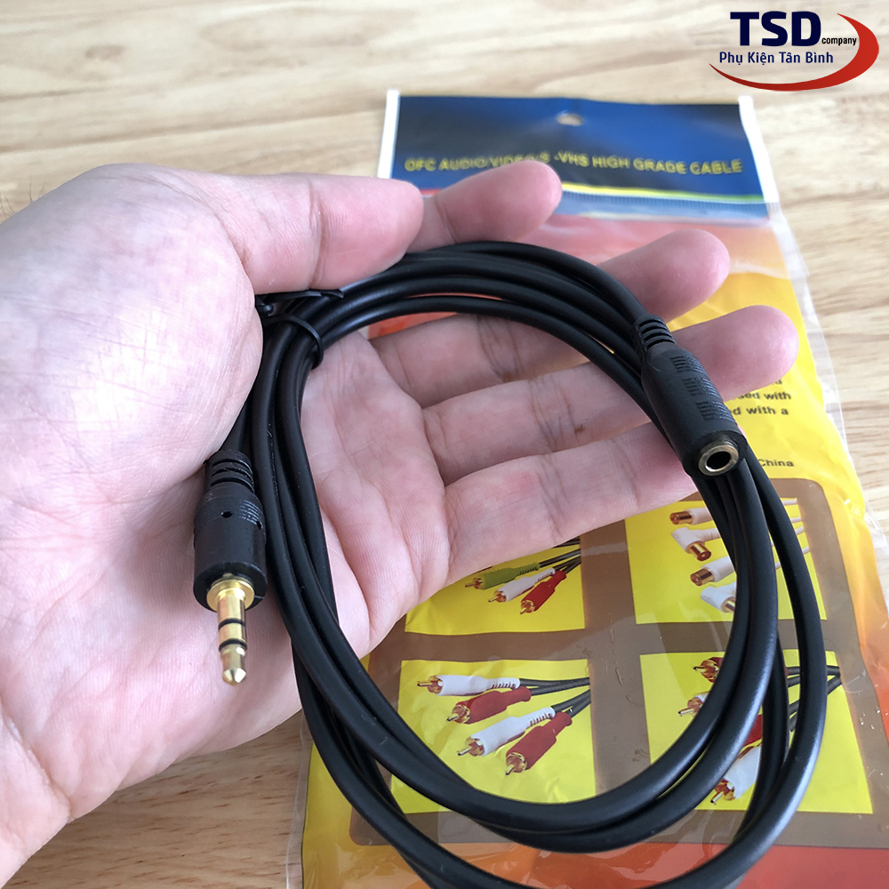 Dây Cáp Loa Nối Dài 1,5M
