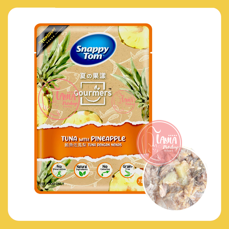 Pate Snappy Tom Trái Cây Cho Mèo