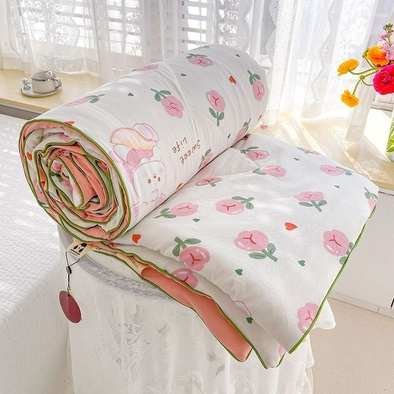 Chăn Cotton Đũi Hàn Quốc Nhập Khẩu