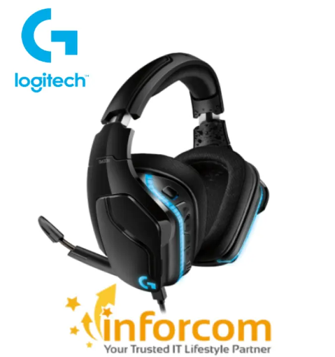 Promo Logitech G633s 7 1 Surround Sound Lightsync Rgb Gaming Headset G633 On Ear Headphone For Pc