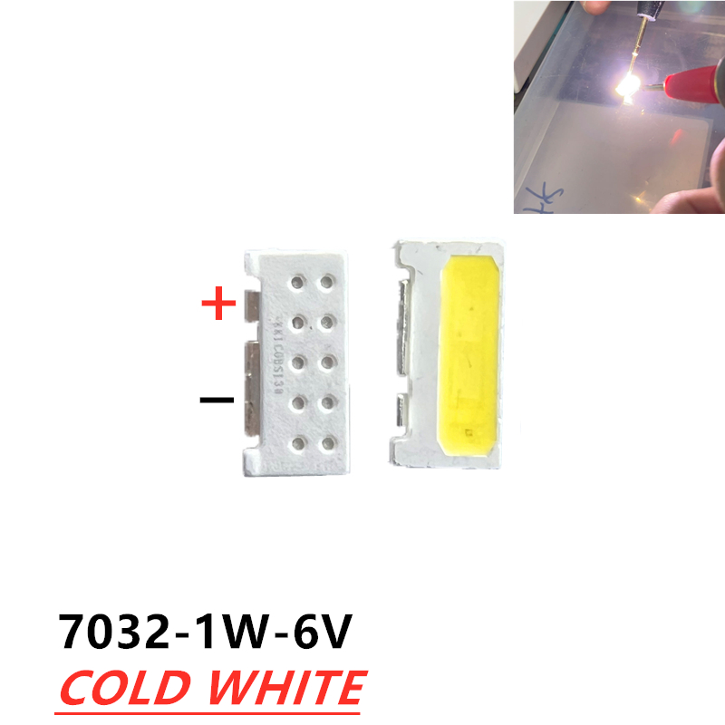 %E3%80%90Folio%20&%20Light%E3%80%9150pcs%20100pcs/lot%20Edge%20Smd%20Led%207032%206v%201w%20160ma%20Cool%20White%20High%20Power%20For%20Tv%20Backlight%20-%20Image%204