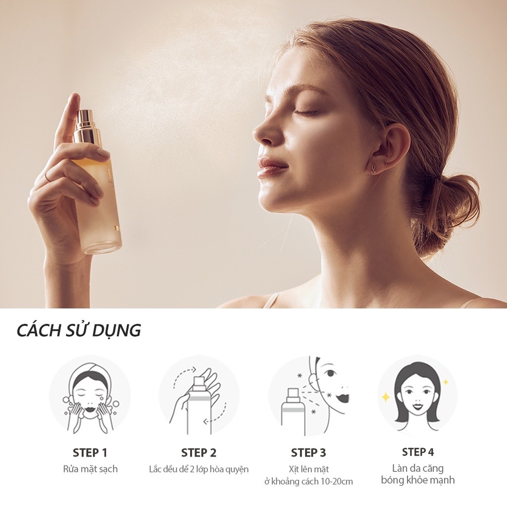 Xịt khoáng dưỡng da d'Alba White Truffle First Spray Serum 100ml