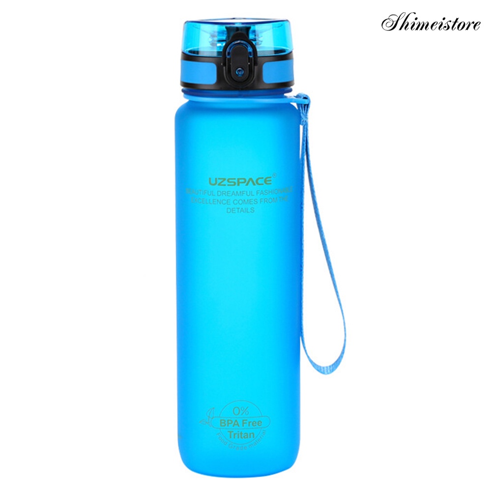 【Shop with Confidence】 ℠ 350ml 500ml 650ml 1000ml Uzspace Sport Water Bottle Camp Hiking Plastic Kettle - 4