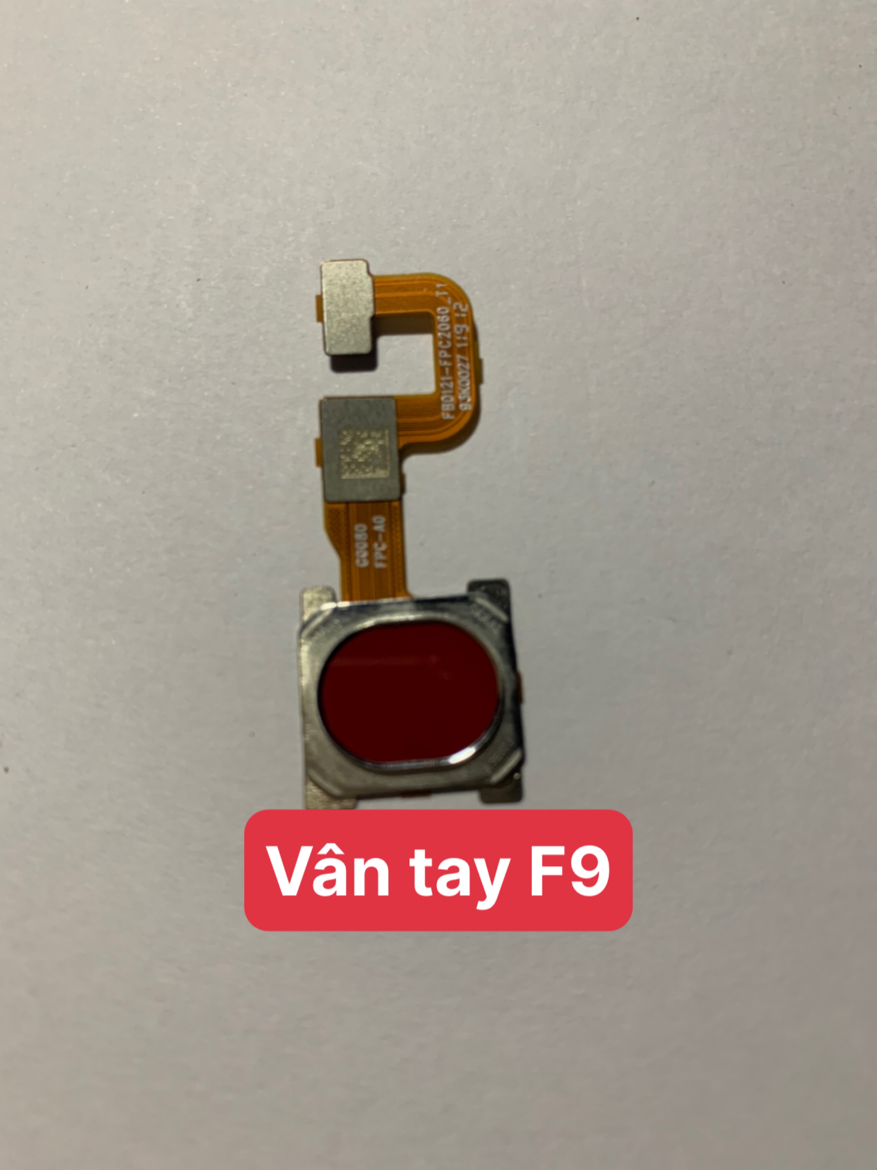 Nút cảm biến vân tay oppo f9 zin