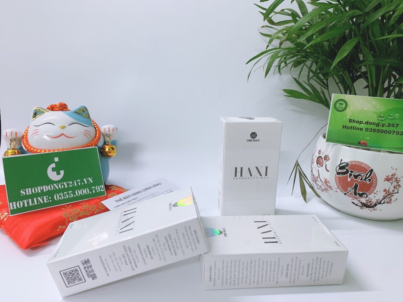 (HAXI) Xịt khử mùi cơ thể HAXI