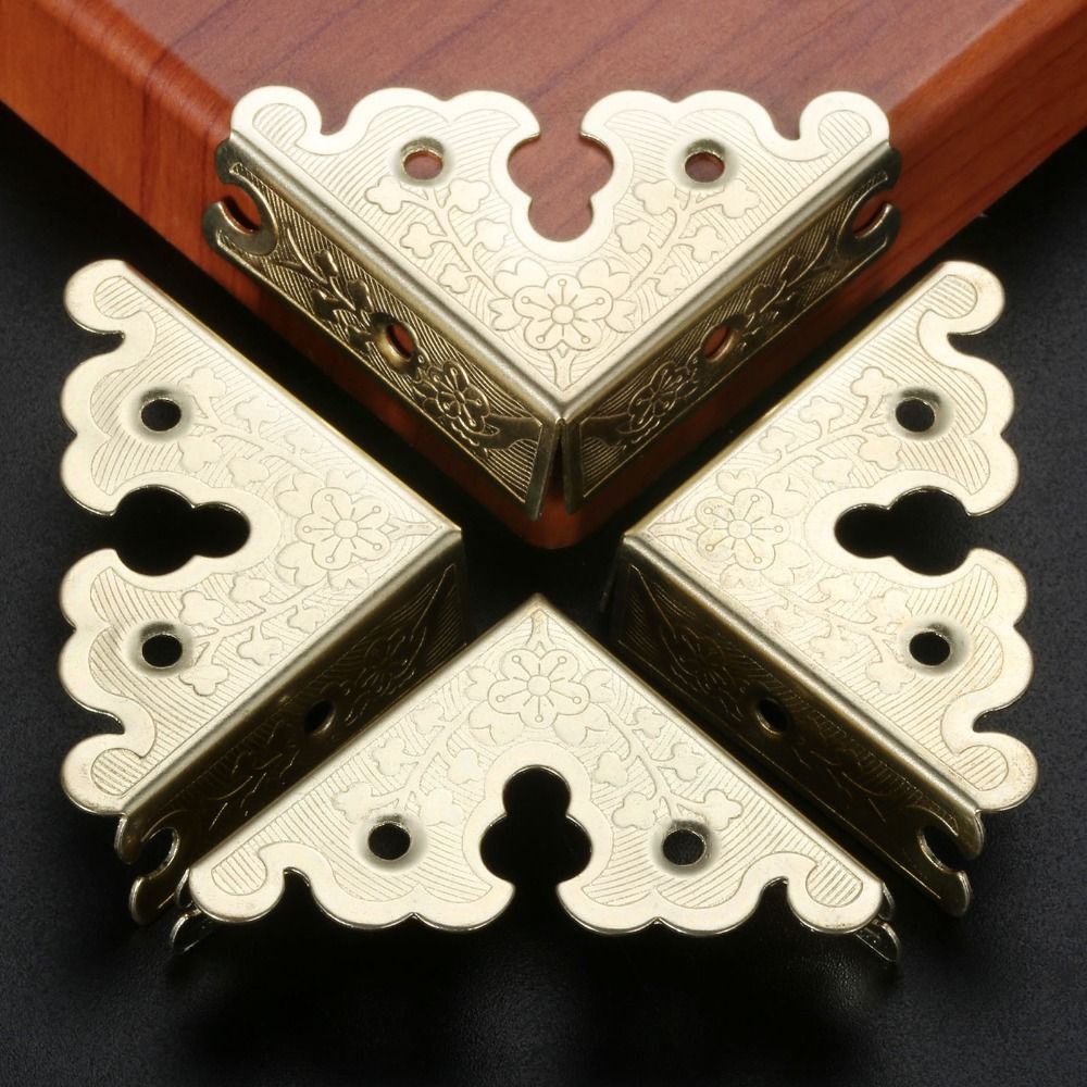 Vintage Carved Table Corner Edge Cover Decorative Corner Brackets ...