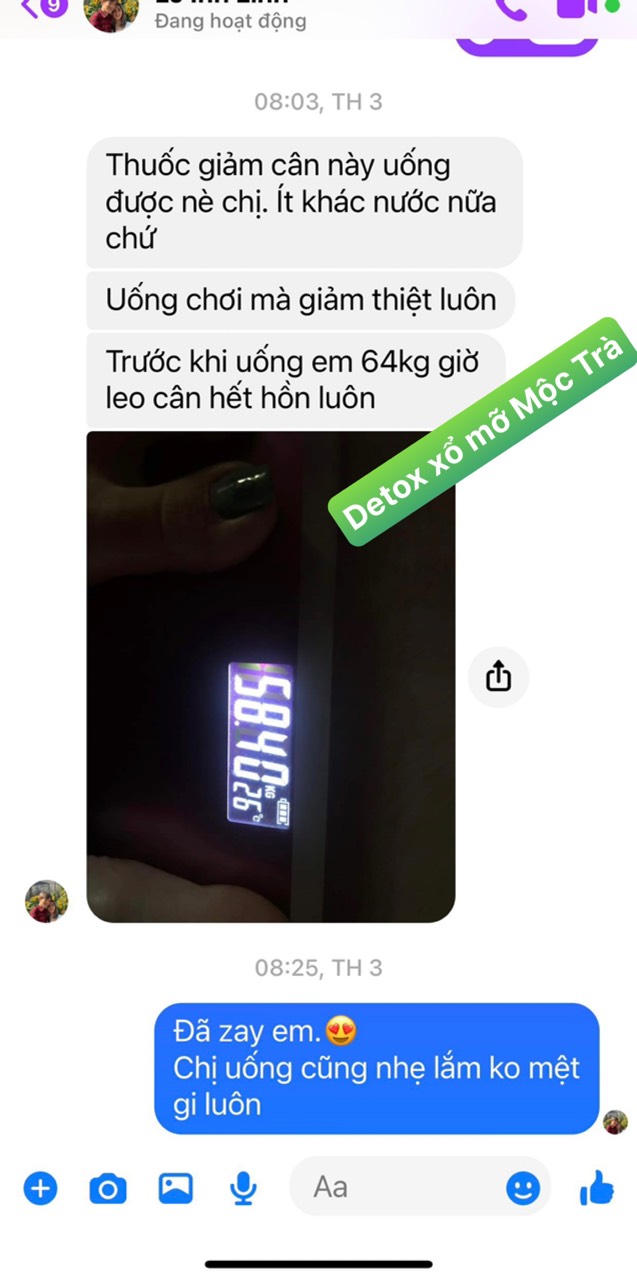 Detox Mộc Trà Dr Cell hũ 20 viên detox giảm mỡ thải độc cơ thể