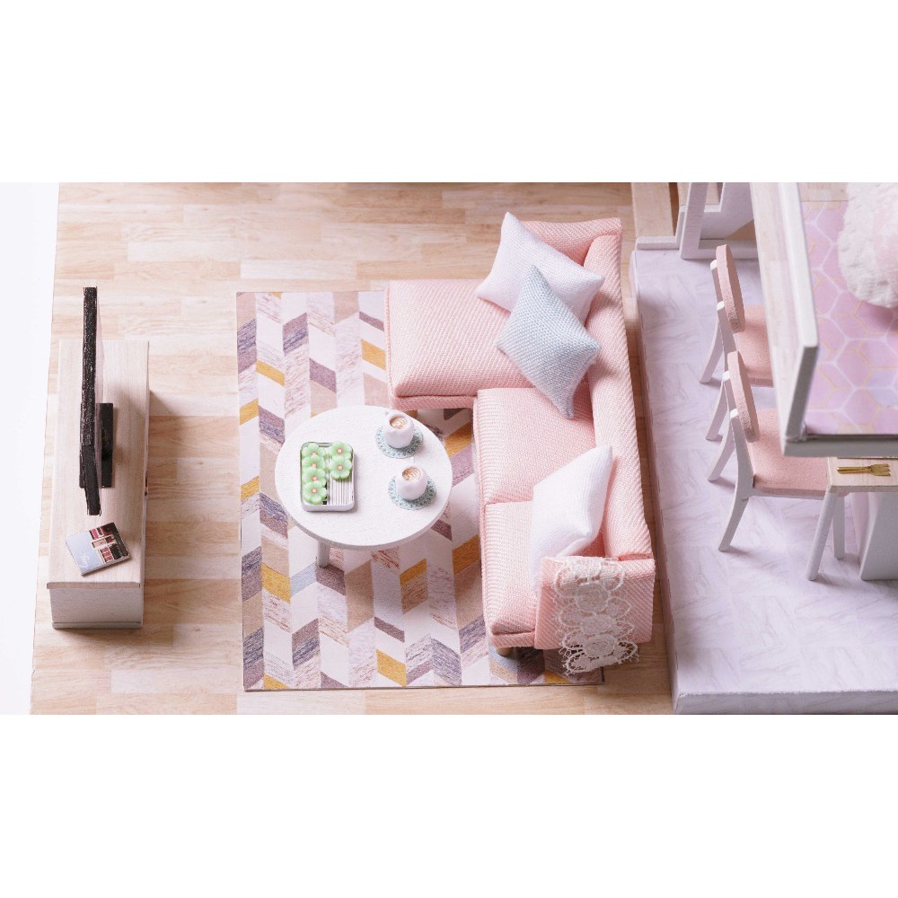Bộ lắp ghép DIY - Pink House L022