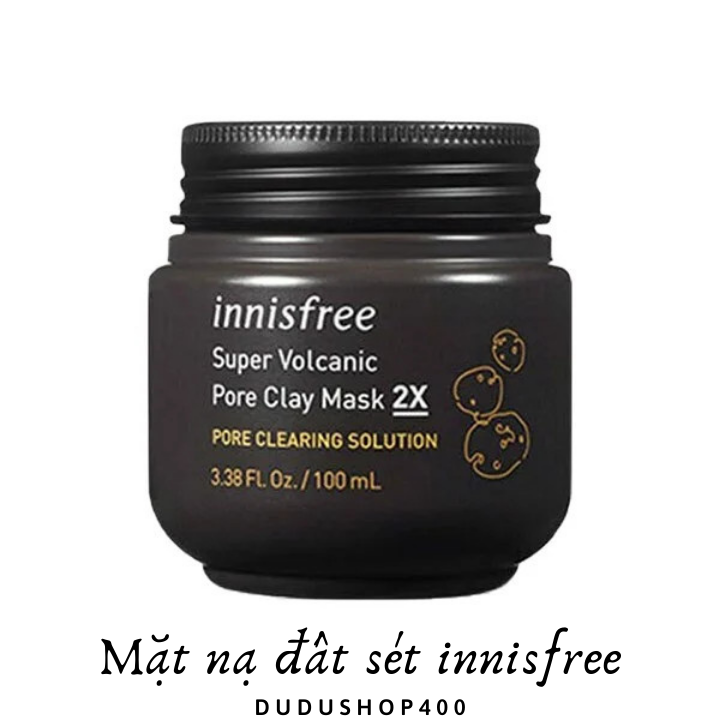 Mặt Nạ Đất Sét Innisfree Super Volcanic Pore Clay Mask 2X 100ml