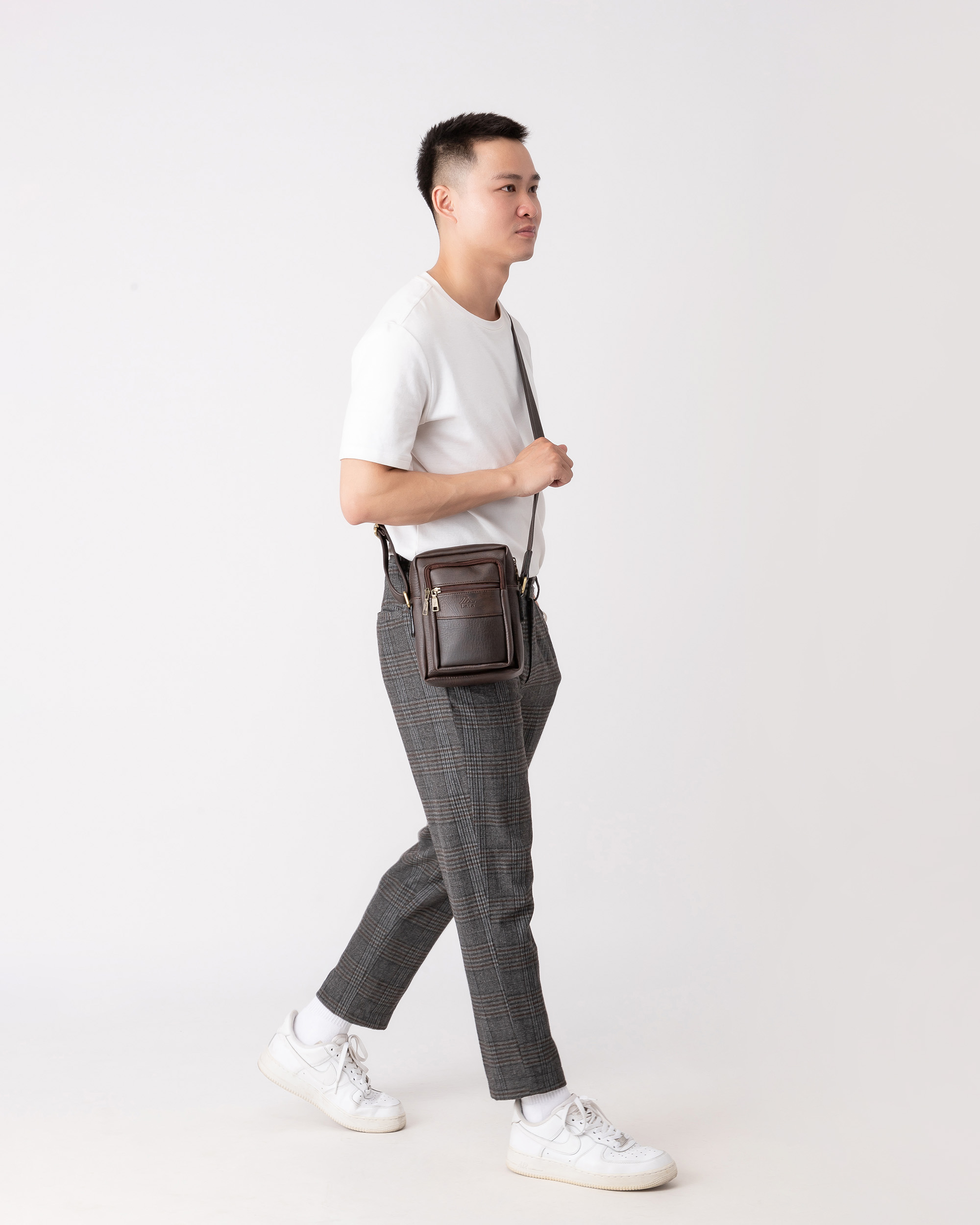Túi Lata (Thời trang nam đi chơi cỡ nhỏ - Túi đeo chéo da TN21)