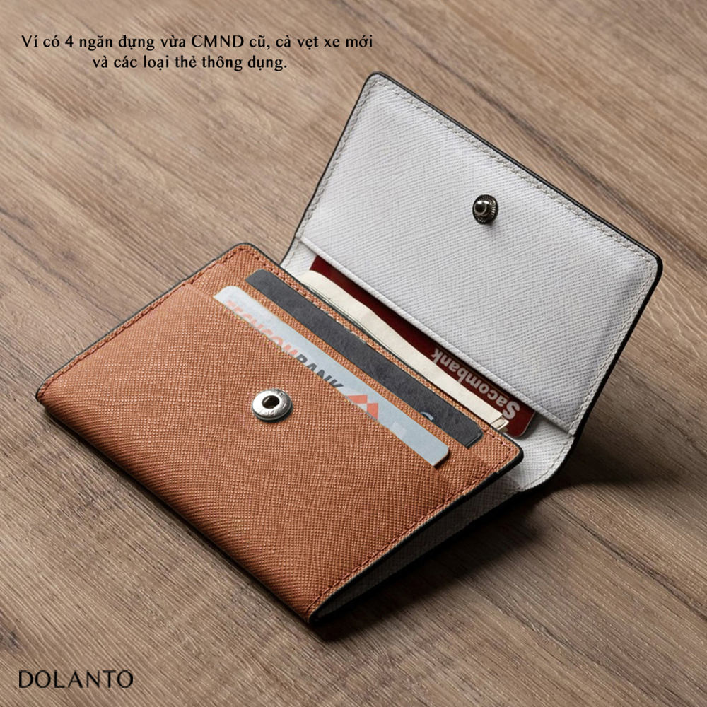 Ví DOLANTO BRAND ® Kate Saffiano Wallet