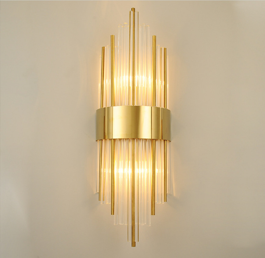 Wall mounted lamp Crystal mh-393 decoration bedroom, corridor, kitchen and living room [bundled balloon led]