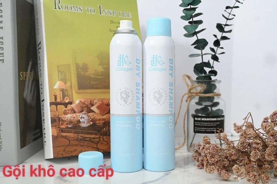 Dầu Gội Khô DL Collagen 200ml.