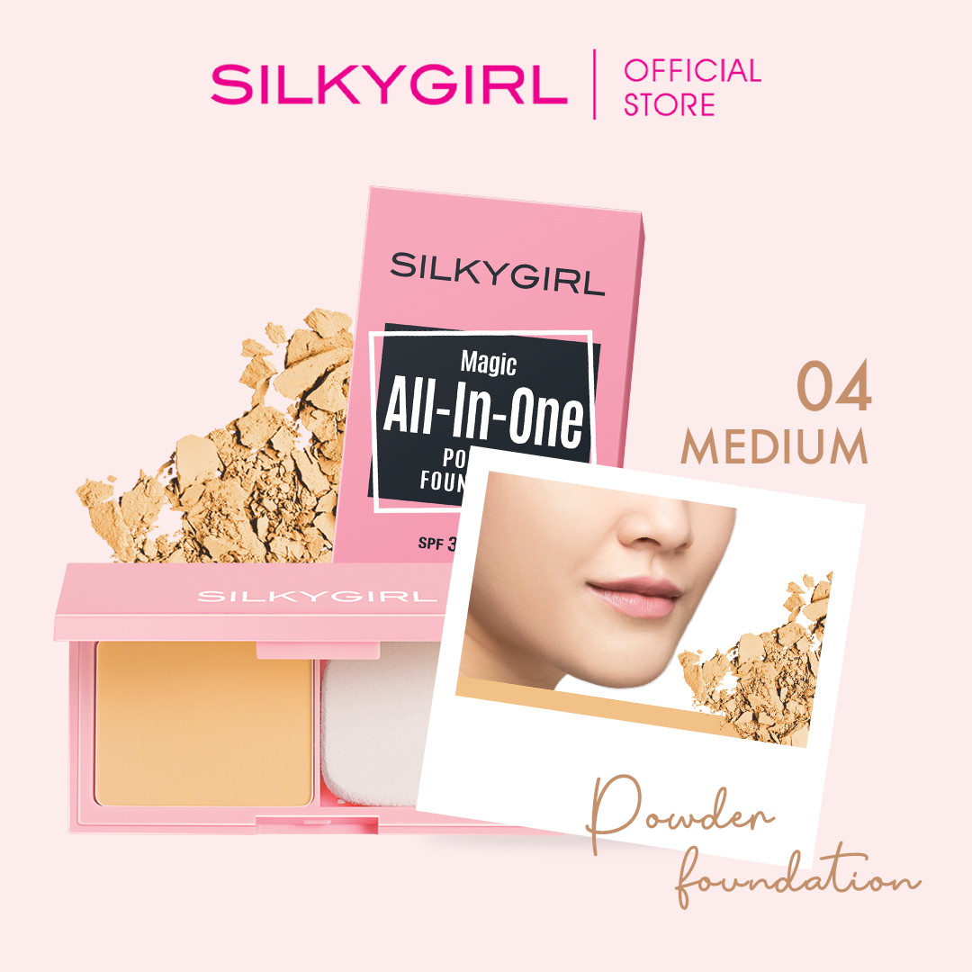 SILKYGIRL Magic AllInOne Powder Foundation Lazada Singapore