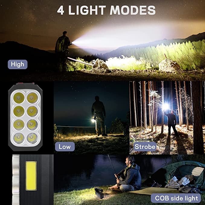 Solar%20Searchlight%203%20Lighting%20Modes%20Solar%20Rechargeable%20Portable%20Lamp%20Multifunctional%20Camping%20Emergency%20Light%20Outdoor%20Waterproof%20Strong%20Light%20Cob%20Torchlight%208%20COB%20Ultra%20Bright%20Flashlight%20-%20Image%203