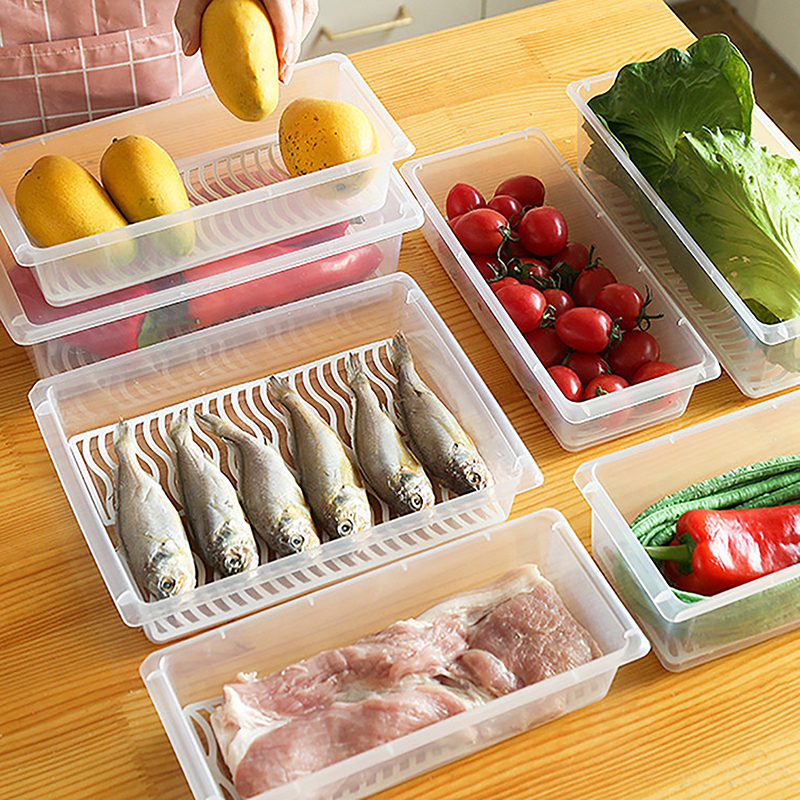 Food%20Fresh%20Storage%20Box%20Containers%20Kitchen%20Fridge%20Organizer%20Case%20Removable%20Drain%20Plate%20Tray%20For%20Keep%20Fruits%20Vegetables%20Meat%20Fish%20CF8%20-%20Image%203