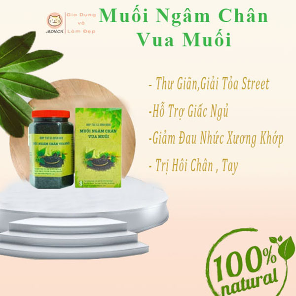 Muối Ngâm Chân SInh Dược  Vua Muối