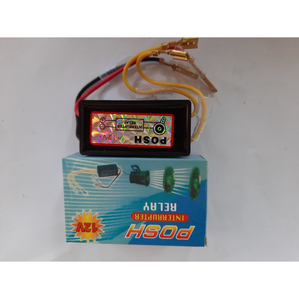 Nhại còi nhanh POSH 12v lắp cho xe máy