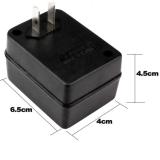 Convenient 50W Step Up Voltage Converter Transformer AC 110V to 220V Adapter New