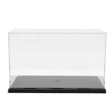 White New and Safe Packaging fairbridge Acrylic Display Case/Box 2 Steps Perspex Dust Proof Show Vinylmation for Toys Never Crack. 