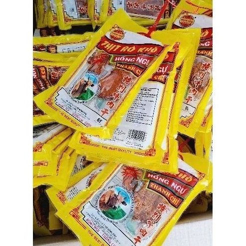 Com bo 5 gói bò giòn hồng Ngự