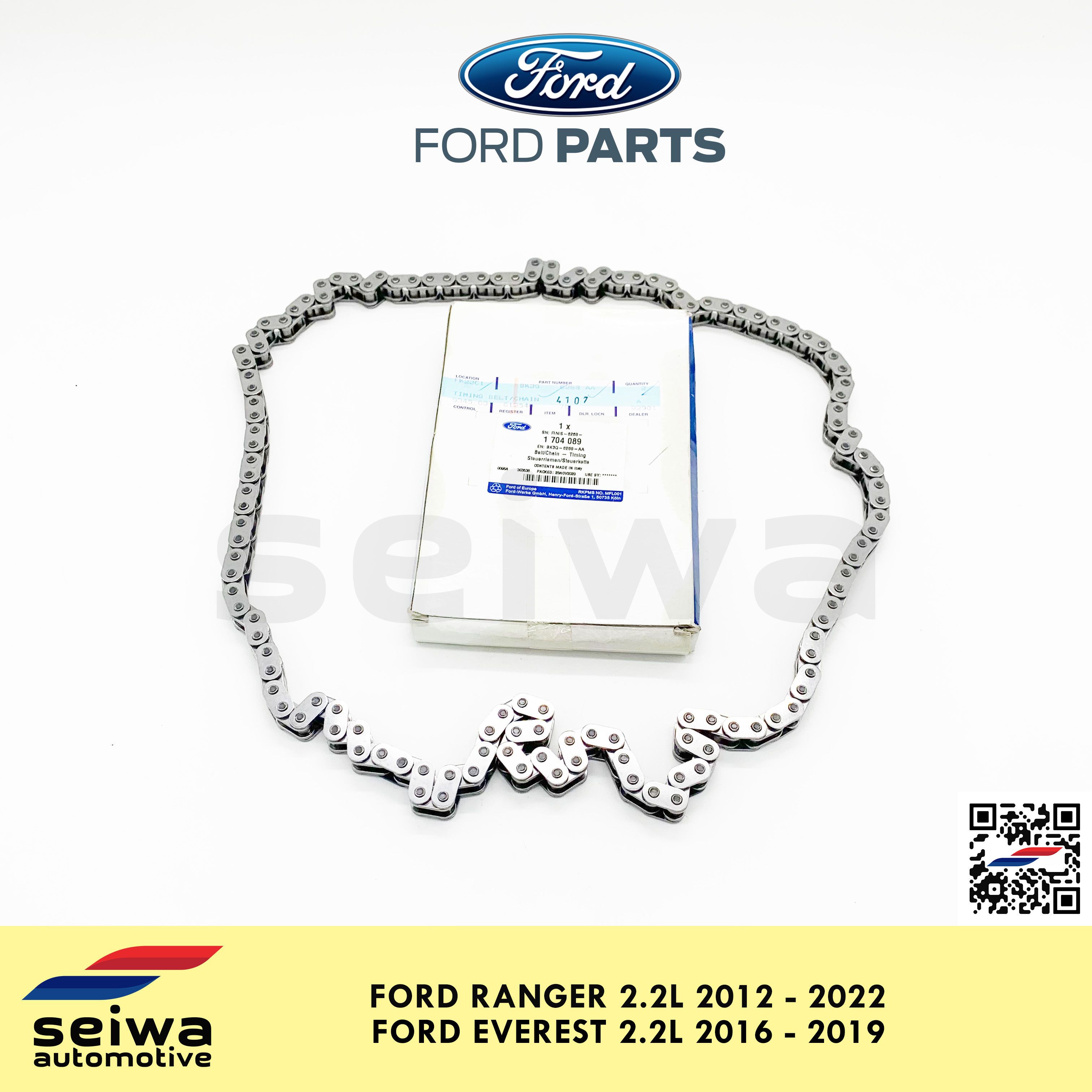 [2012 2022 2.2L] Ford Ranger Timing Chain [2016 2019 2.2L] Ford