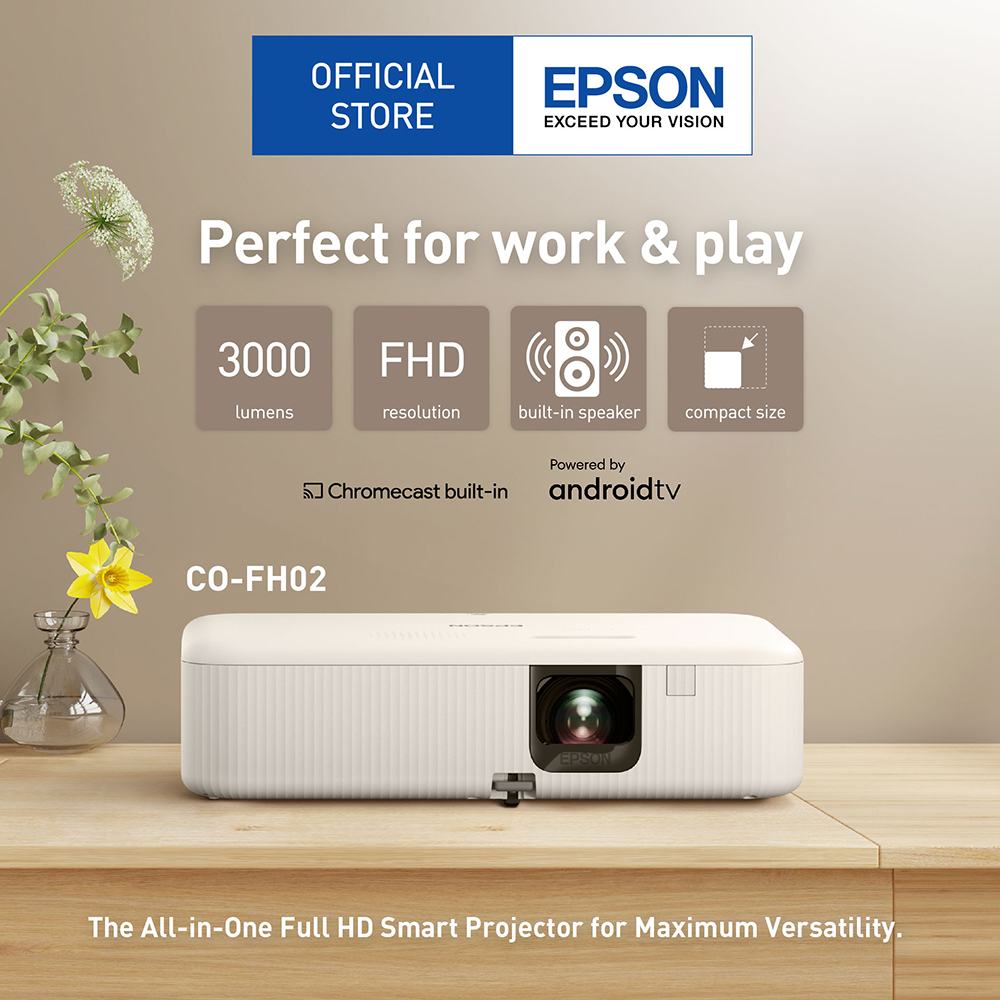 Epson CO-FH02 Smart Projector | Lazada Singapore