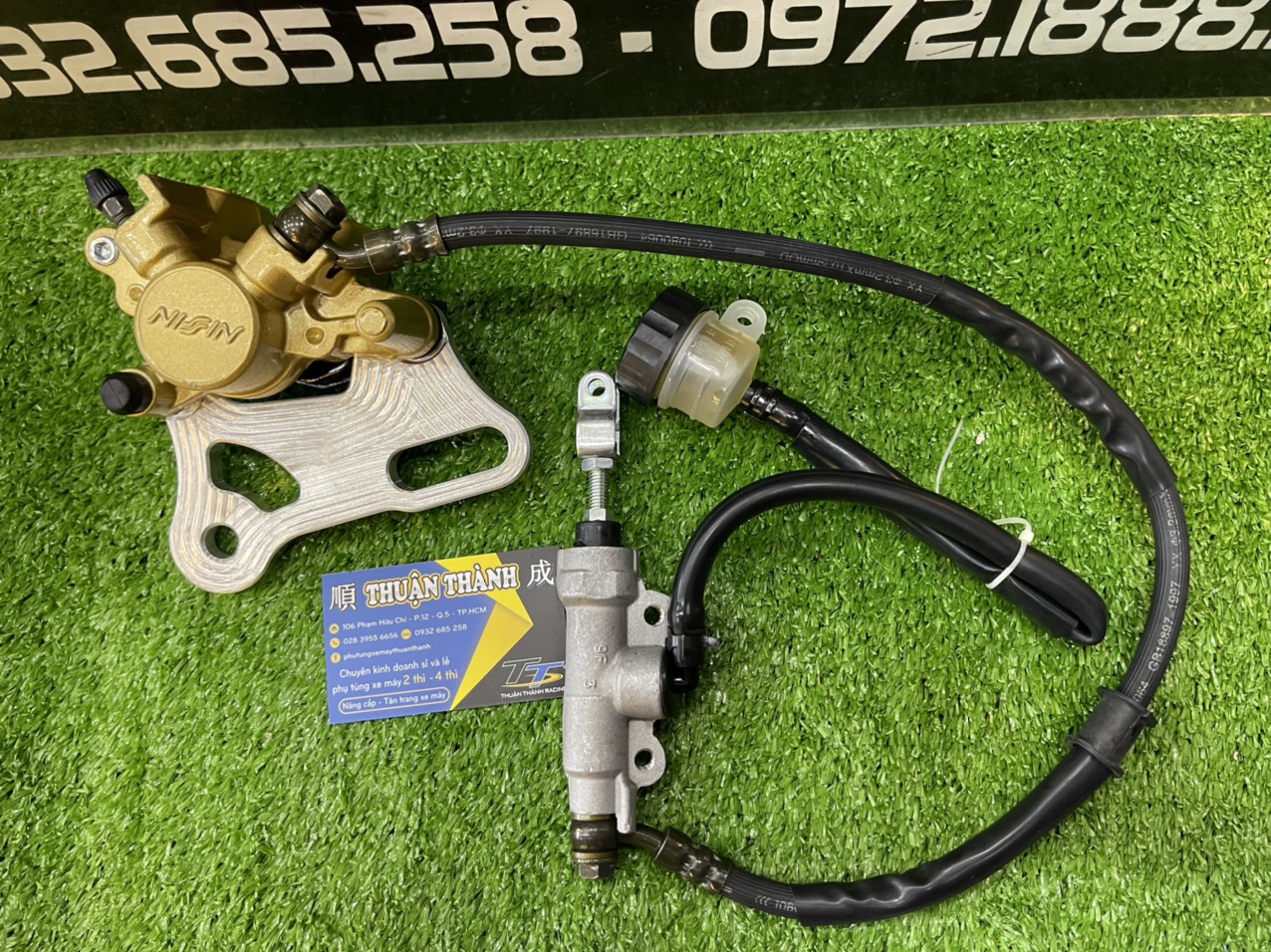 Bộ heo dầu chế dĩa sau sport / satria (heo sonic)