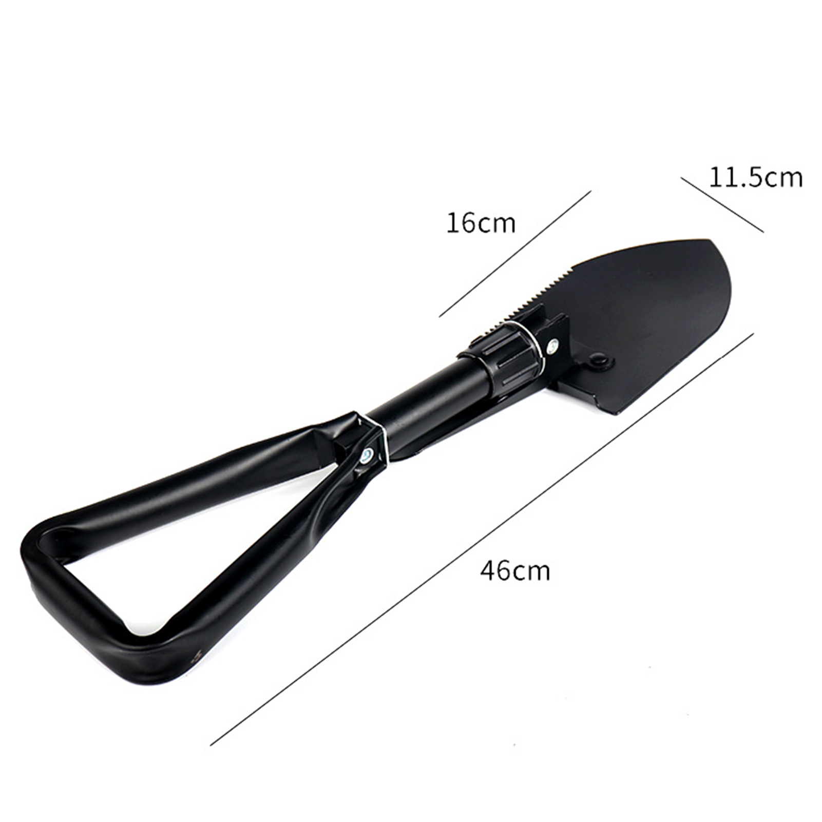 Multifunctional Military Folding Shovel High Durability Compact Size Portable Camping Digging Shovel Multi-Tool for Backpacking