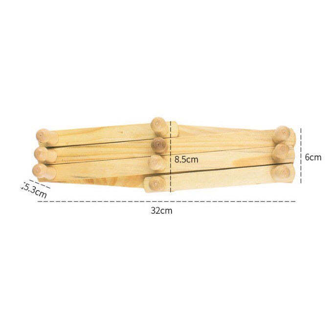 [HCM]Móc áo gỗ treo tường loại 1