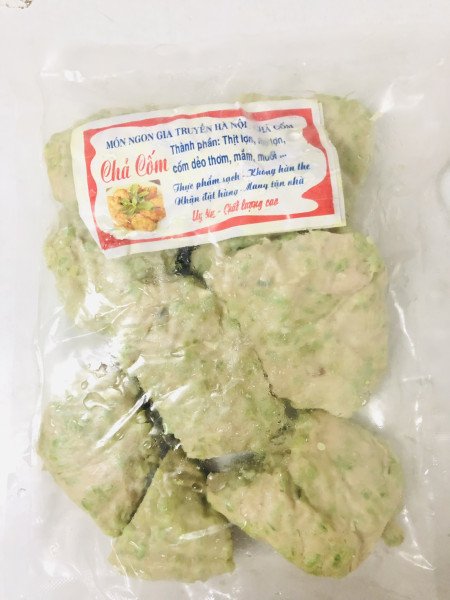 combo 2 gói Chả cốm Hà Nội loại 500gr