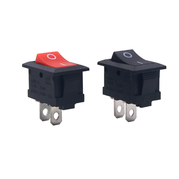 (2 cái) Công tắc bập bênh KCD1-101 6A-250V 15x21mm