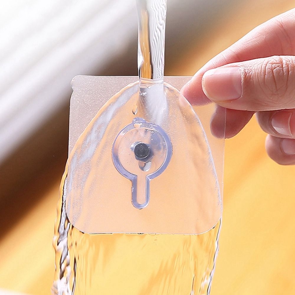 Yyour 10 cái đinh vít treo tường bằng nhựa đinh xuyên thấu không viền móc treo tường dán có thể tháo rời gắn tường không dấu vết dán nhà bếp