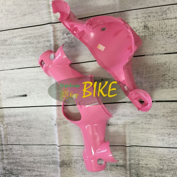 [ÁI CHÀ CHÀ] Trọn bộ 2 ốp đèn pha xe CUB đời mới đủ trên và dưới