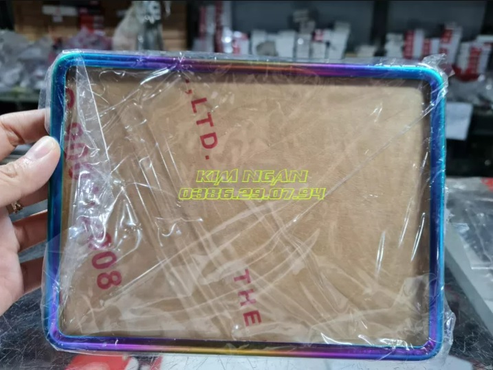 [HCM]Khung Biển Số Xe Máy - chấm bi