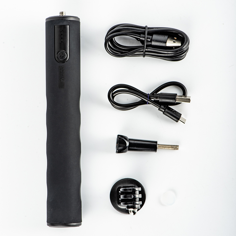 Rechargeable Handheld Extension Grip Rod for DJI Osmo Mobile 654SEGoproAction Smartphone Stabilizer Gimbal Accessories