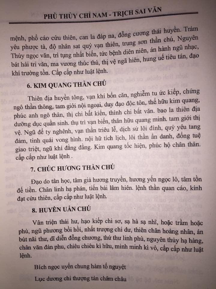 Sách Đạo Giáo Phù Thủy Chỉ Nam