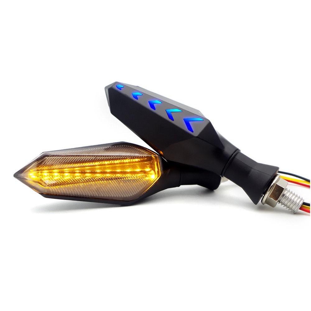 Xi nhan xe máy - Xi nhan led chạy Audi 2 mặt ( giá 1 cặp )